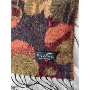 FRAAS Cashmere-Blend Floral Scarf